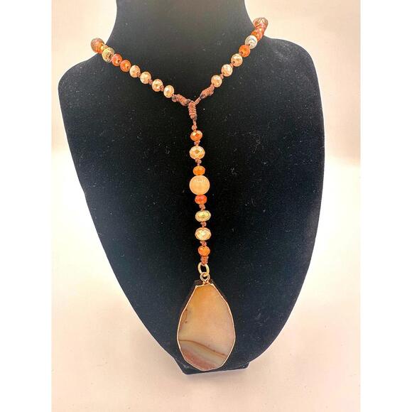 Chico's Jewelry - EUC Long Unique Pendant Fashion Necklace from Chico's